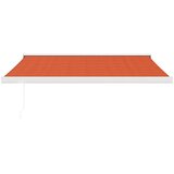 Tenda na uvlačenje narančasto-smeđa 3,5x2,5 m tkanina/aluminij | shoptok.hr