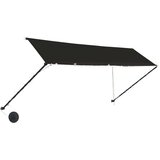  Zložljiva tenda z LED lučmi 400x150 cm antracitna, (20609795) | Shoptok.si