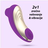 Crushious Stimulator klitorisa - Supernova, vijoličen | Shoptok.si