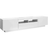 vidaXL TV ormarić s LED svjetlima bijeli 180 x 35 x 40 cm | shoptok.hr