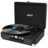 gramofon, BT, snimanje na USB, crni ATT-18BT