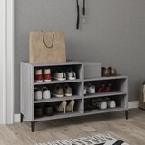 The Living Store Omarica za čevlje siva sonoma 102x36x60 cm inženirski les - Omarica Za Čevlje, (21433881) Cene