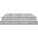  okvir postelje Sonoma siva 200x200 cm, (22103326) | Shoptok.si