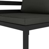  Modularna kutna sofa s jastucima 1 kom aluminijska antracit | shoptok.hr
