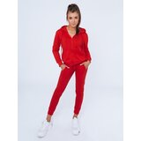 DStreet Spodnie damskie dresowe LARA czerwone | shoptok.hr