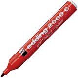 Marker permanentni 1,5-3mm okrugli vrh edding 2000c crveni | Shoptok.si