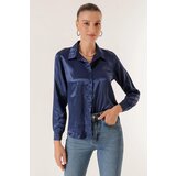 By Saygı Lightly Flowy Satin Shirt | shoptok.hr