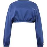 Public Desire Curve Sweater majica tamno plava
