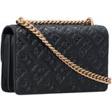 Pinko Torba za čez ramo 'Love One' zlata / črna | Shoptok.si