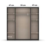 Modern Living Omara S Klasičnimi Vrati Voyager, Bela, Siva | Shoptok.si