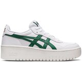 Asics Modne superge Japan S PF - White/Shamrock Green Bela | Shoptok.si
