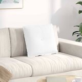  Jastuk za leđa Bijelo 50 x 19 x 45 cm tkanina | shoptok.hr