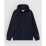 Carhartt WIP Chase Pulover s kapuco dark navy / gold Cene