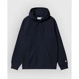 Chase Pulover s kapuco dark navy / gold
