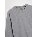 Sinsay Pamučna majica s dugim raglan rukavima | shoptok.hr