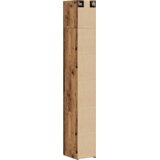 vidaXL Slim Storage Cabinet Stari les 30x42.5x225 cm Narejen les | Shoptok.si
