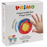  TEMPERA ZA RUKE 100 G X 4 BOJE (ČAŠE) PRIMO 2241TD100S4T | shoptok.hr