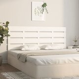  Uzglavlje bijelo 140 x 3 x 80 cm od masivne borovine | shoptok.hr