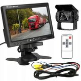 VERK_GROUP 12-24V univerzalni komplet LCD monitor in kamera za vzvratno vožnjo 7″, (20458889) | Shoptok.si