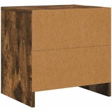 Noćni ormarić boja hrasta 45 x 34 x 44,5 cm konstruirano drvo | shoptok.hr