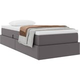 Krevet s madracem i skladištem Siva 100 x 200 cm Lažna koža | shoptok.hr