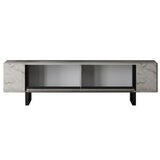 Hanah home tv polica yildiz travertine black | ePonuda.com