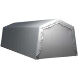 vidaXL Skladišni šator 300 x 900 cm čelični sivi | shoptok.hr