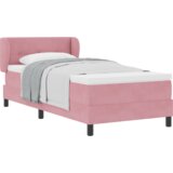  Uzglavlja s madracem Ružičasta 80x200 cm Baršun | shoptok.hr