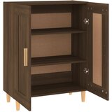  Komoda boja smeđeg hrasta 69,5 x 34 x 90 cm konstruirano drvo | shoptok.hr