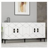 Hanah home komoda cross KB150 white Cene