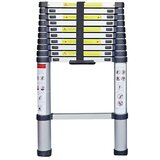  Teleskopske ljestve (10 prečki, 78 cm - 2,9 m) | shoptok.hr