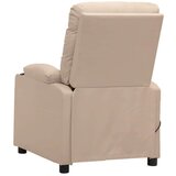  Naslonjač od tkanine krem - Krema 1 | shoptok.hr