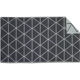 kopalniška preproga graphics triangle "antracit" - 67x67cm