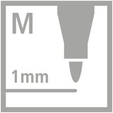 Stabilo Set markerjev "Cappi" 1 mm, 12 različnih barv | Shoptok.si