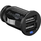 avtomobilski polnilec, 2,1 A, 2x USB-A