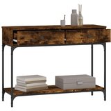  Konzolni stol boja hrasta 100 x 34 5 x 75 cm konstruirano drvo | shoptok.hr