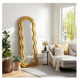 Hanah home Ogledalo Mia Yellow | ePonuda.com