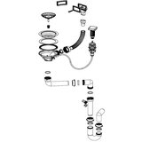 Sink Solution sifon pop-up kvadratni | Shoptok.si