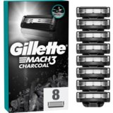 Gillette Mach3 Charcoal nadomestne britvice 8 kos Cene