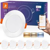 DUSKTEC 6x 7W pametni LED vgradni reflektorji WiFi/Alexa Cene