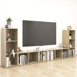 TV ormarići 4 kom boja hrasta sonome 107x35x37 cm od iverice Cijene