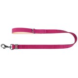 Wau dog povodec za pse iz naravnega usnja, širine 25 mm, dolžine 122 cm, roza barve, (21601369) | Shoptok.si