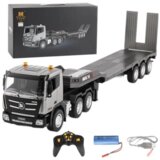 Kamion na daljinsko upravljanje za prijevoz tereta RC Huina 1:18 - crno/sivi | shoptok.hr