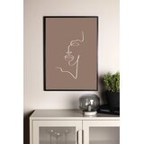 Venture Home poster Siluette 50 × 70 cm, smeđi | shoptok.hr