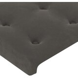  Box spring s madracem LED tamnosivi 90x200 cm baršun | shoptok.hr