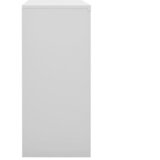  Uredski ormarić s kliznim vratima svjetlosivi 90x40x90 cm čelik | shoptok.hr