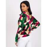 Italy Moda Blouse-DHJ-BZ-6550.74P-dark green | Shoptok.si