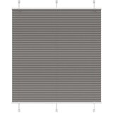 vidaXL Plisirana roleta antracit 120x150 cm širina tkanine 119,4 cm | shoptok.hr