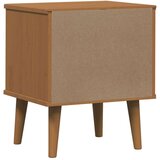  Nočna omarica Karamelna 40 x 35 x 48 cm Masivna borovina, (5000233642) | Shoptok.si