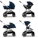 Cybex Ogrodje s sedežno enoto Gazelle S ocean blue, navy blue | Shoptok.si